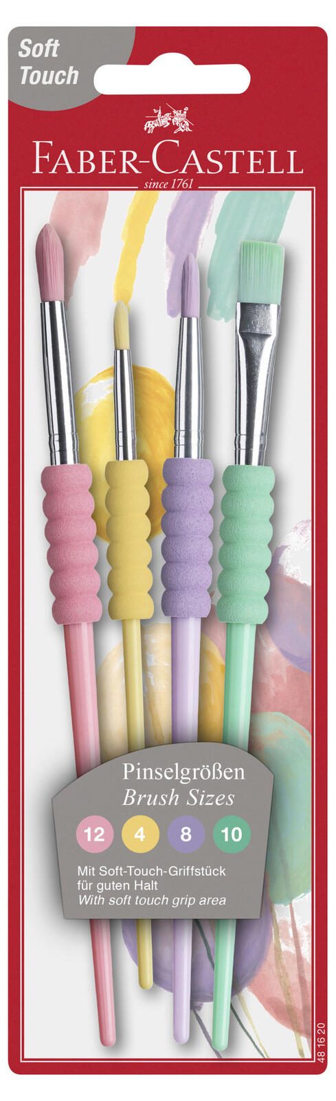 FABER-CASTELL Pinsel-Set 4-teilig FABER-CASTELL Pinsel-Set 4-teilig